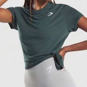 Gymshark Essential Tee (Obsidian Green)